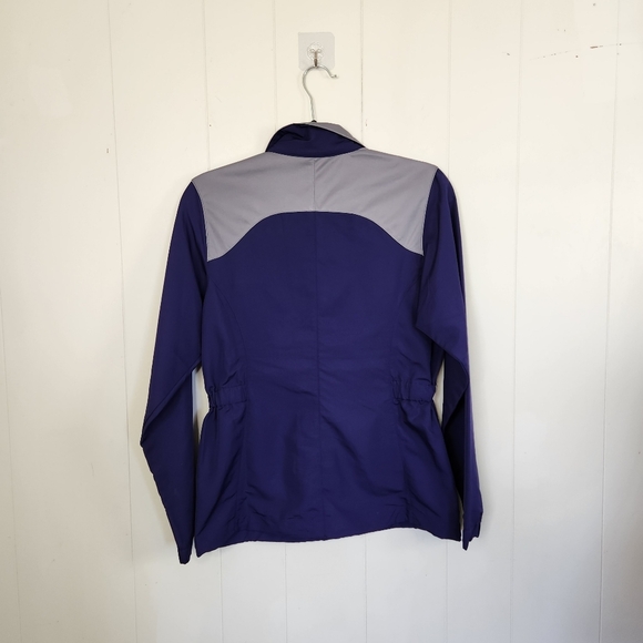 Nike Golf Womens Purple Quarter Zip Pullover Jacket Golfing Outerwear Activewear - Picture 6 of 9